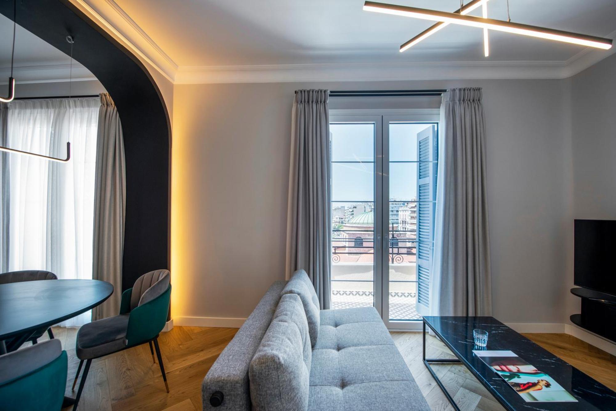 King Apartment Thessaloniki By Luxlikehome Salonicco Esterno foto