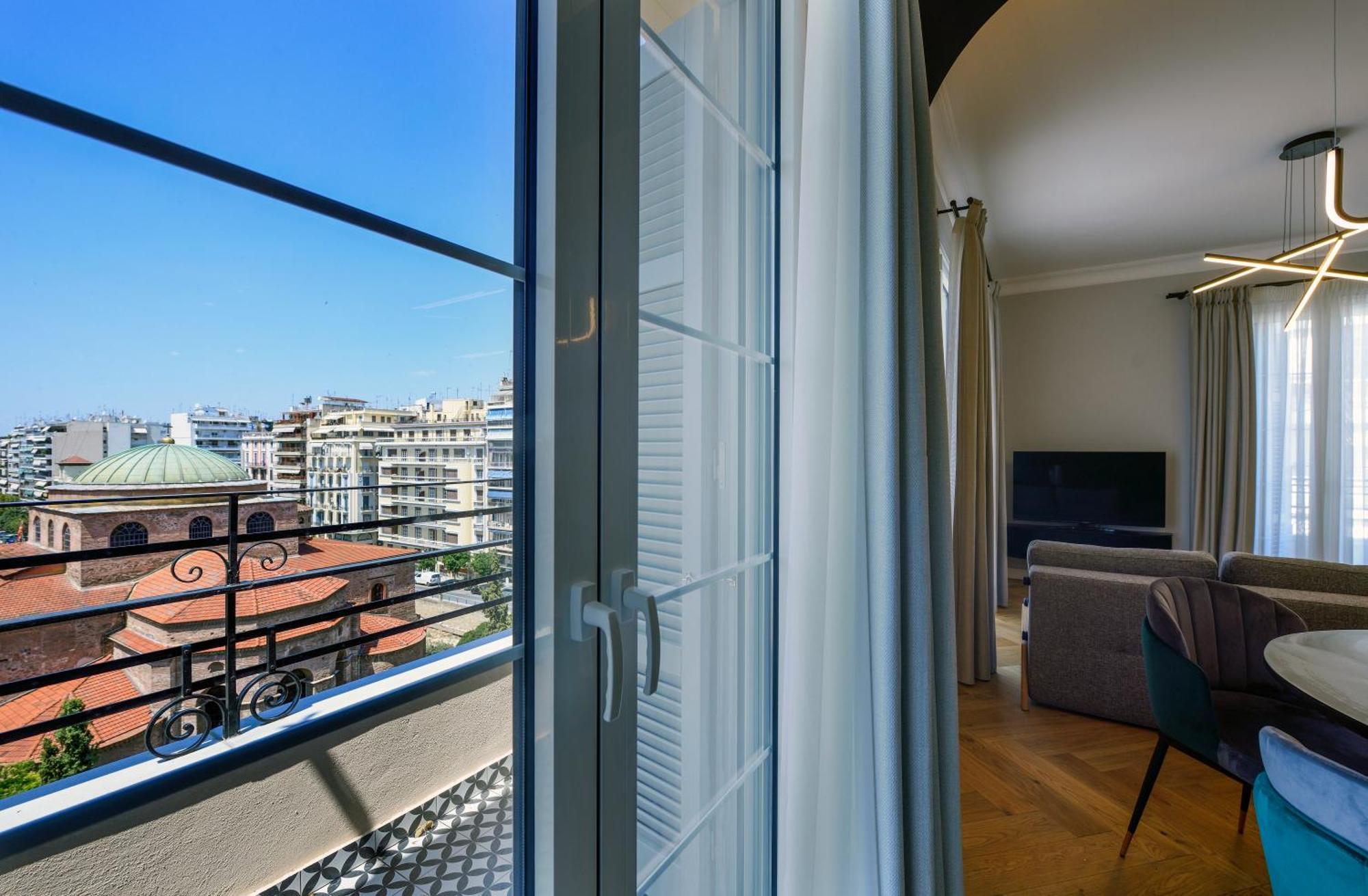 King Apartment Thessaloniki By Luxlikehome Salonicco Esterno foto